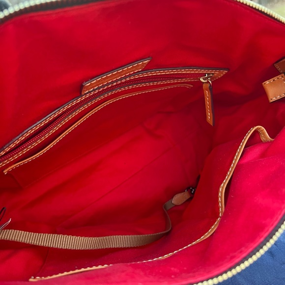 DOONEY AND BOURKE BLAKELY CELESTE SIGNATURE LOGO SATCHEL - Picture 10 of 12